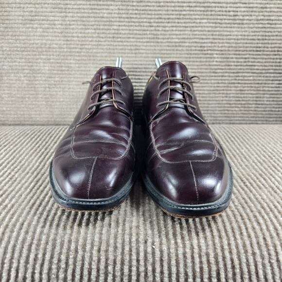 Rockport Mens 11M Burgundy Leather Kinetic Air Circulator APM1235E Oxford Shoes‎ main image 7